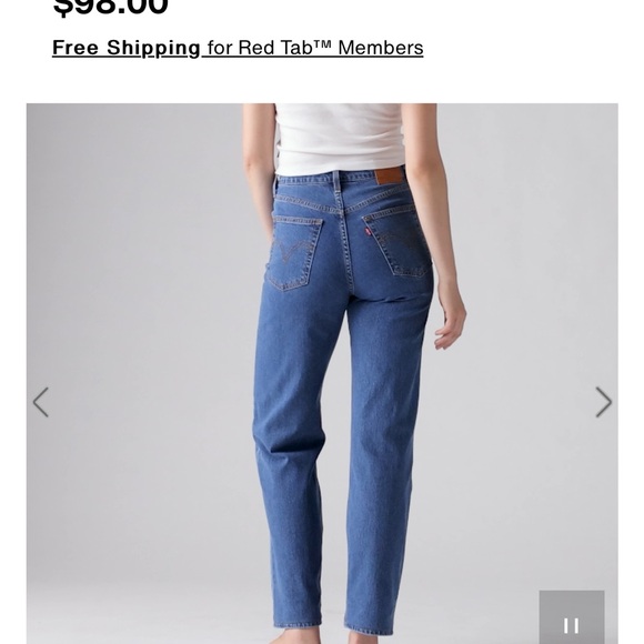 Blue jeans classic 27inseam - Picture 2 of 8